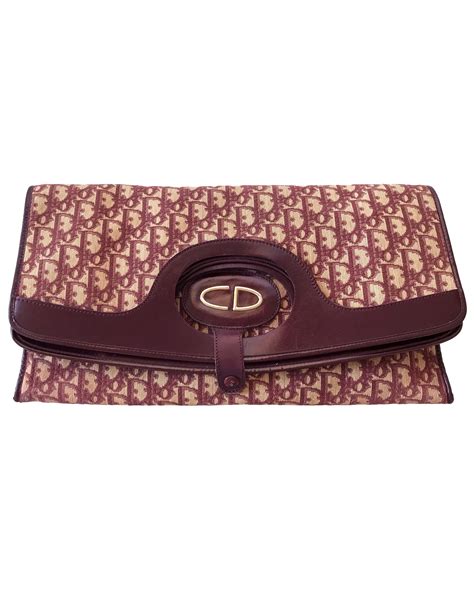 dior foldover clutch